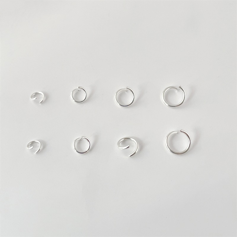 Bright silver / 6*4mm [about 350 pieces]