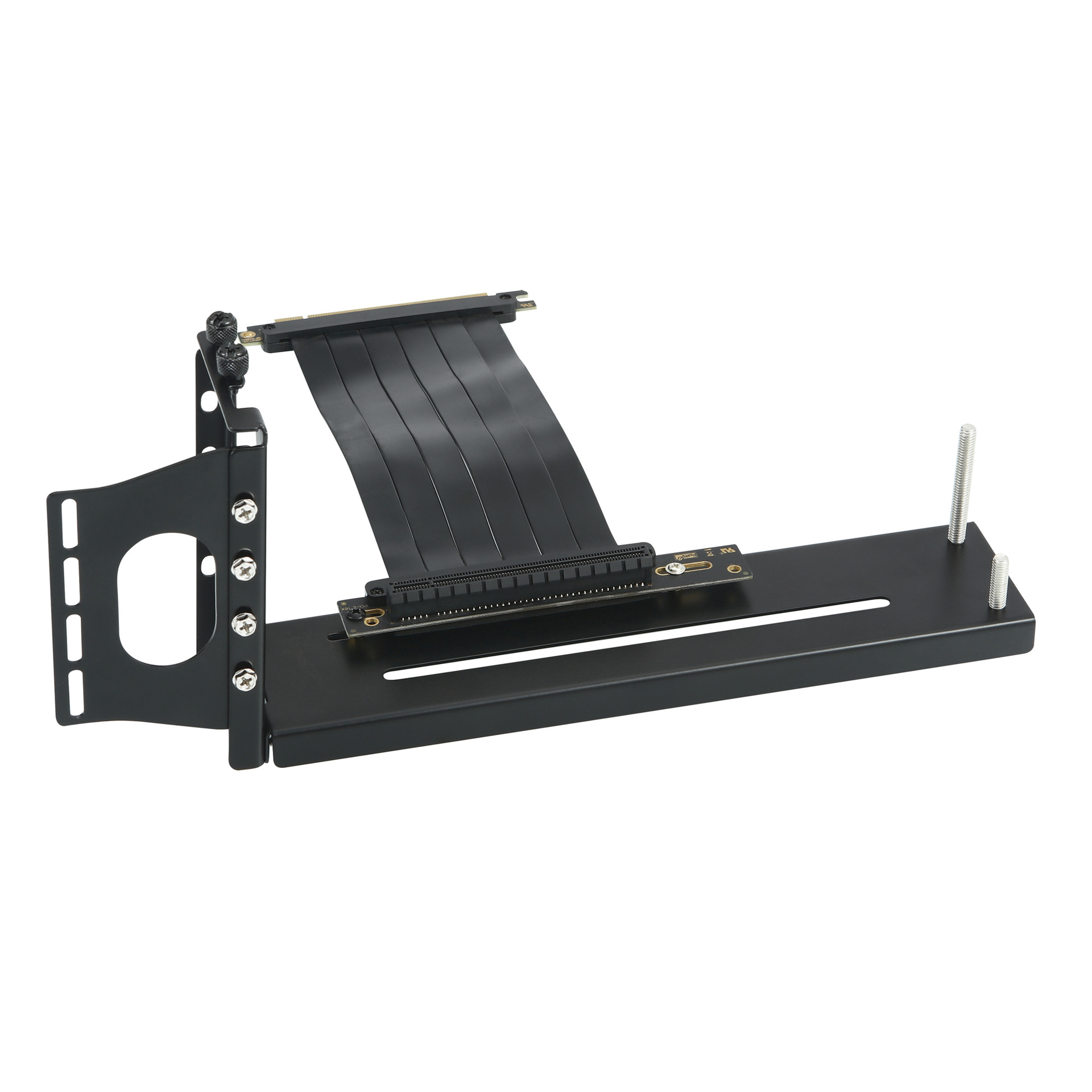 SKTC star open sky white VGA game graphics card vertical bracket White extension cable 20cm PCI-E3.0 x16