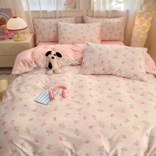 单品纯棉被套ins全棉被罩180*220cm枕套100棉多尺寸被单批发厂家