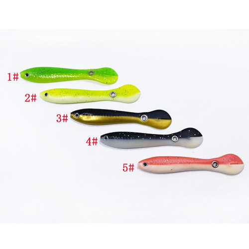 Lure soft bait mudfish imitation bait bio-mimetic twitching fish soft bait for bass mandarin fish perch blackfish catfish fishing