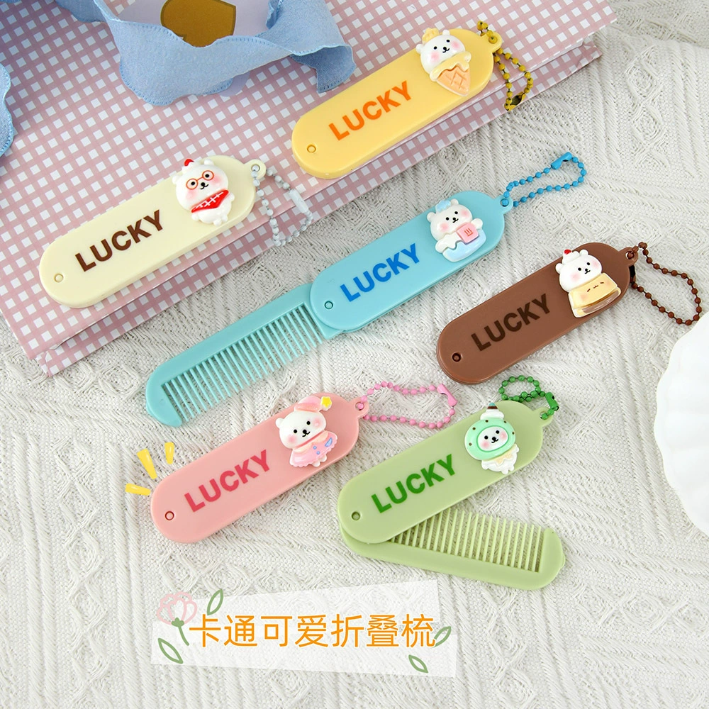 Cartoon cute children's brush, small handheld bangs