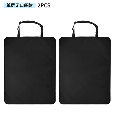 cloth anti-kick pad rear general: Chair back anti-kick pad - large-single-layer-pocketless-style-2-pack
