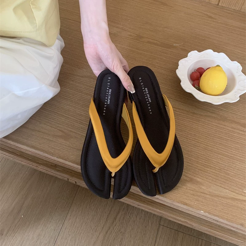 BEI LI XUAN женская летняя одежда новые Birkenstock обувь с одной линией сандалии на пляже отпуск мягкая гладкая пляжная обувь