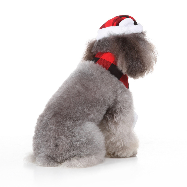 Stylish Pet Scarf For Dogs And Cats Adjustable Neck Warmer_voghion.com