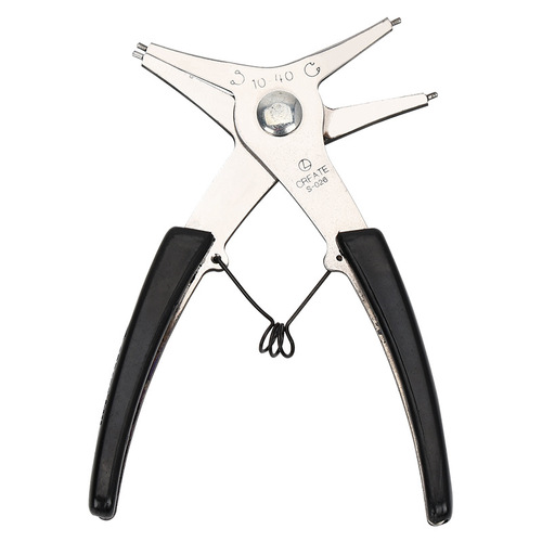 Wholesale internal and external circlip pliers foreign trade retaining ring pliers internal and external clamp two-in-one dual-purpose retaining ring pliers