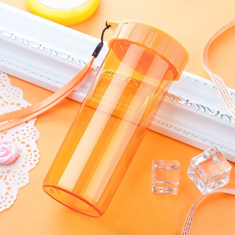Подходящая для Tupperware 500 мл спортивная чашка для чая, герметичный дизайн, с ручкой-шнуром для переноски, для мужчин и женщин, американский стиль