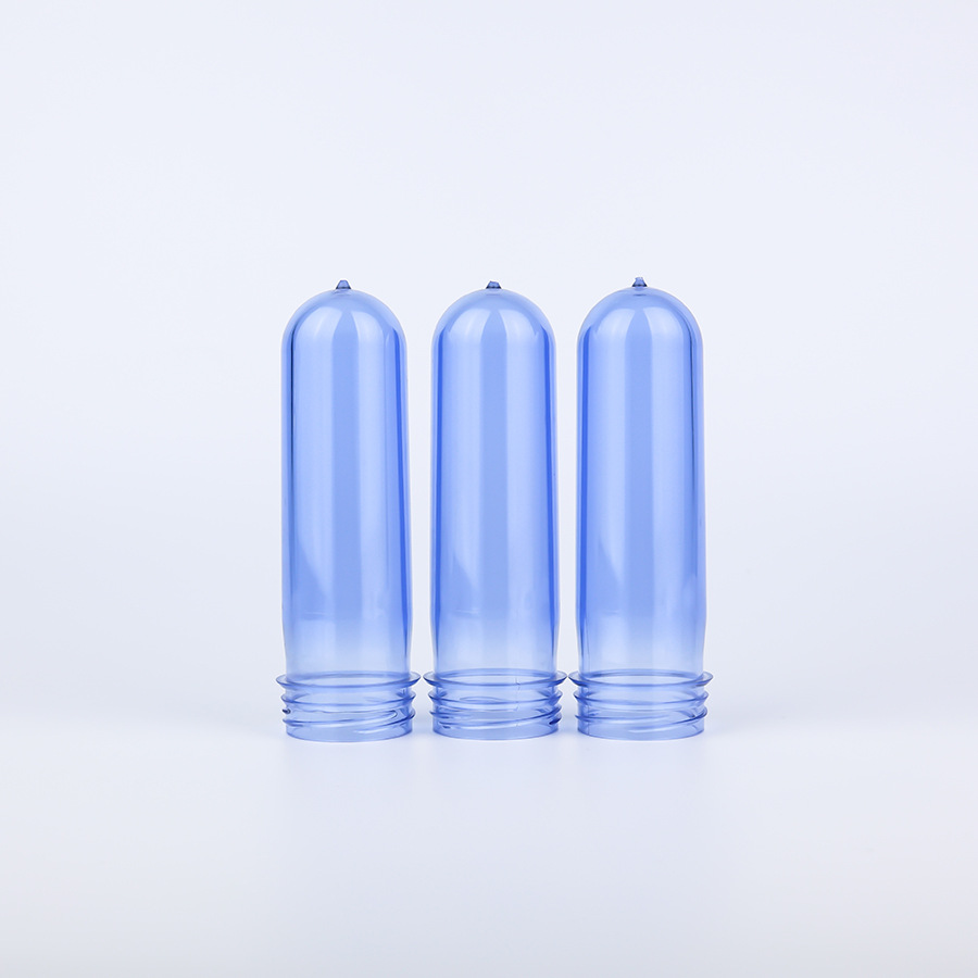 Venta directa de fábrica de embriones de plástico de alta transparencia y respetuosos con el medio ambiente de grado alimenticio, embriones de botella de PET de 48 diámetros, una variedad de gramos de peso opcional