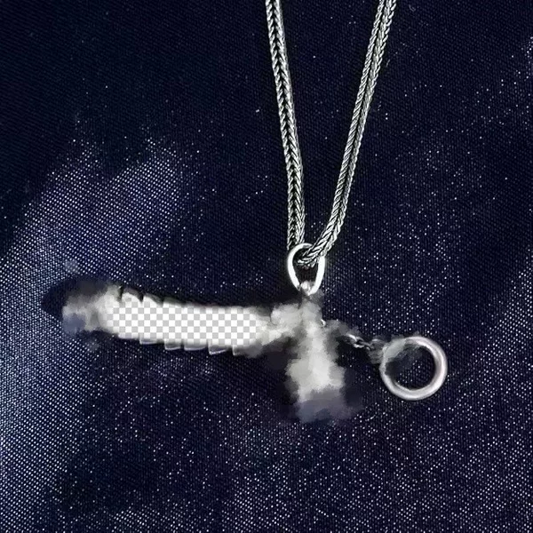 New Factory Funny Snake-Shaped Titanium Steel Pendant Necklace New European and American Men's Sweater Chain Jewelry Wholesale
