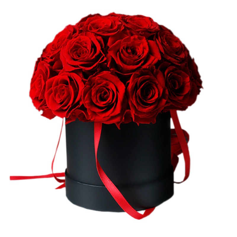 Ramo de Flores Preservadas con Forma de Cabeza de Hongo, Regalo de San Valentín, Regalo de Cumpleaños para Niñas, Regalo de Navidad, Regalo de Flores Preservadas