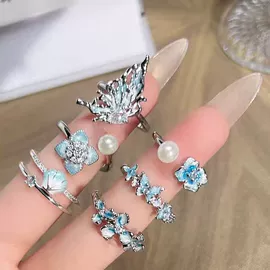 耳钉;项链;戒指