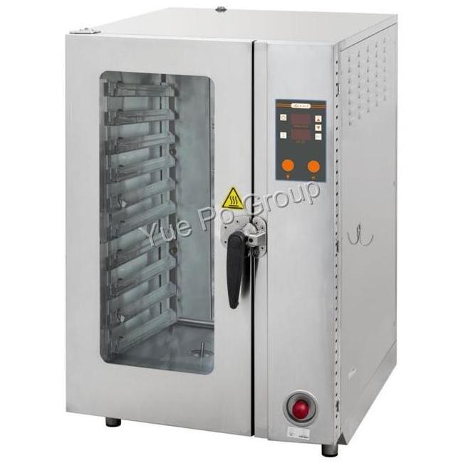 利高座台式程控万用电蒸柜(玻璃门)