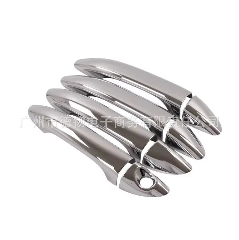 Применимо для современного Hyundai I10 Grand I10 X 2014 с хромированной ручкой для ручки двери для украшения