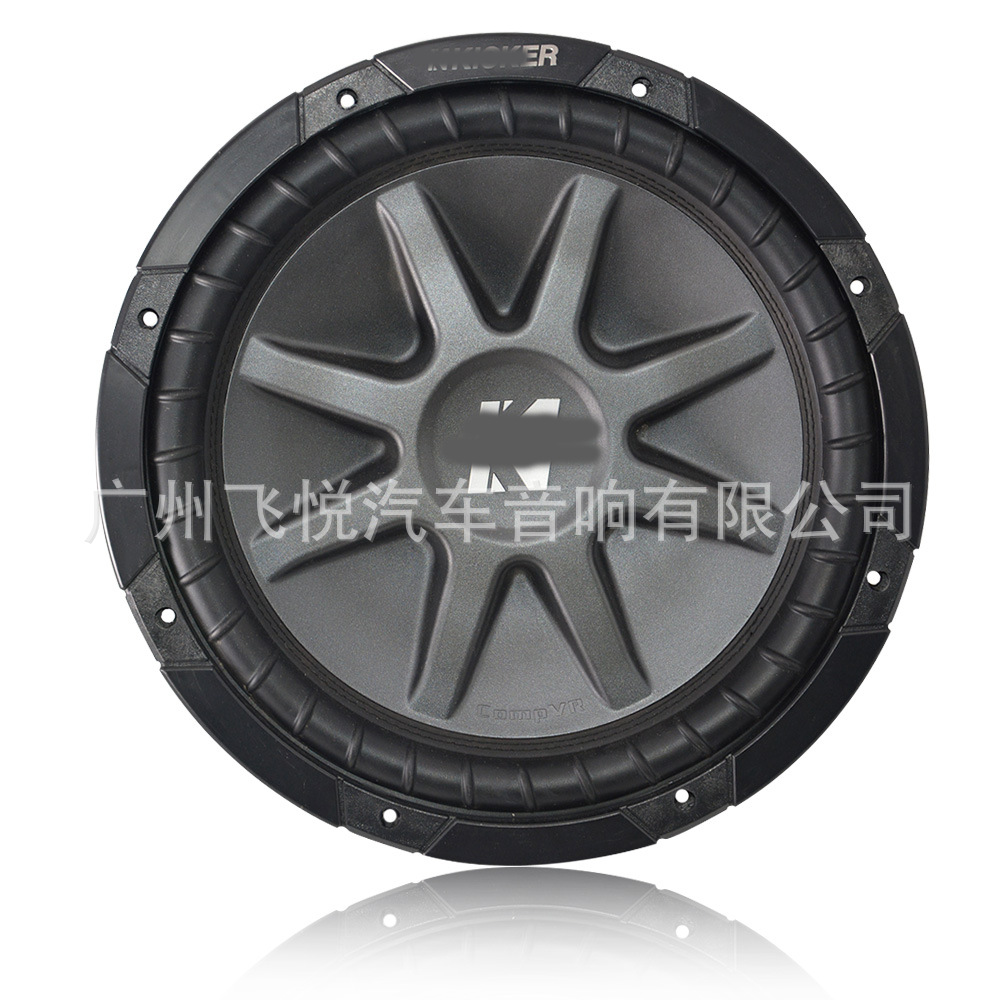 Factory wholesale American bass horn K brand CVR12 12 inch bass horn dual voice coil car modification