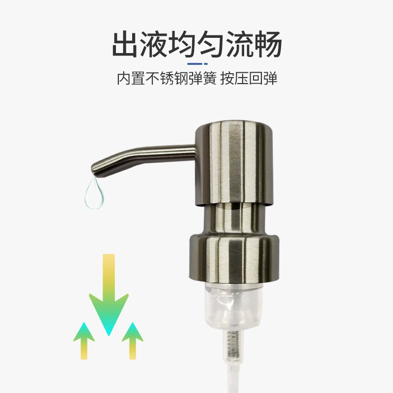 304 stainless steel metal presses the nozzle FP-0-0-0-0-2 shower gel handwriting foam foam nozzle