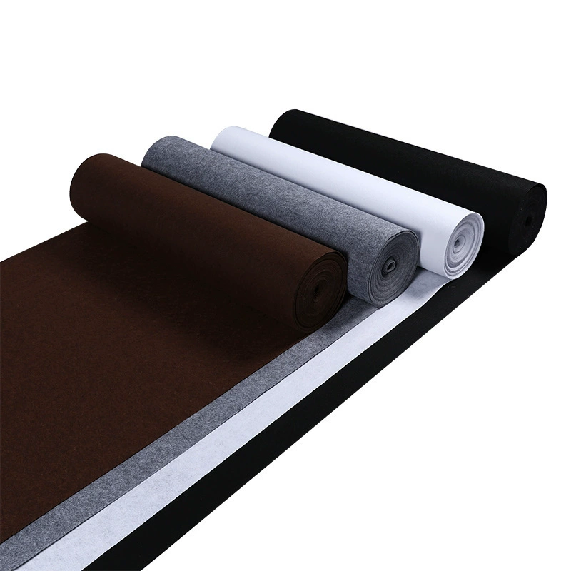 Disposable white carpet for commercial use, increased thickness