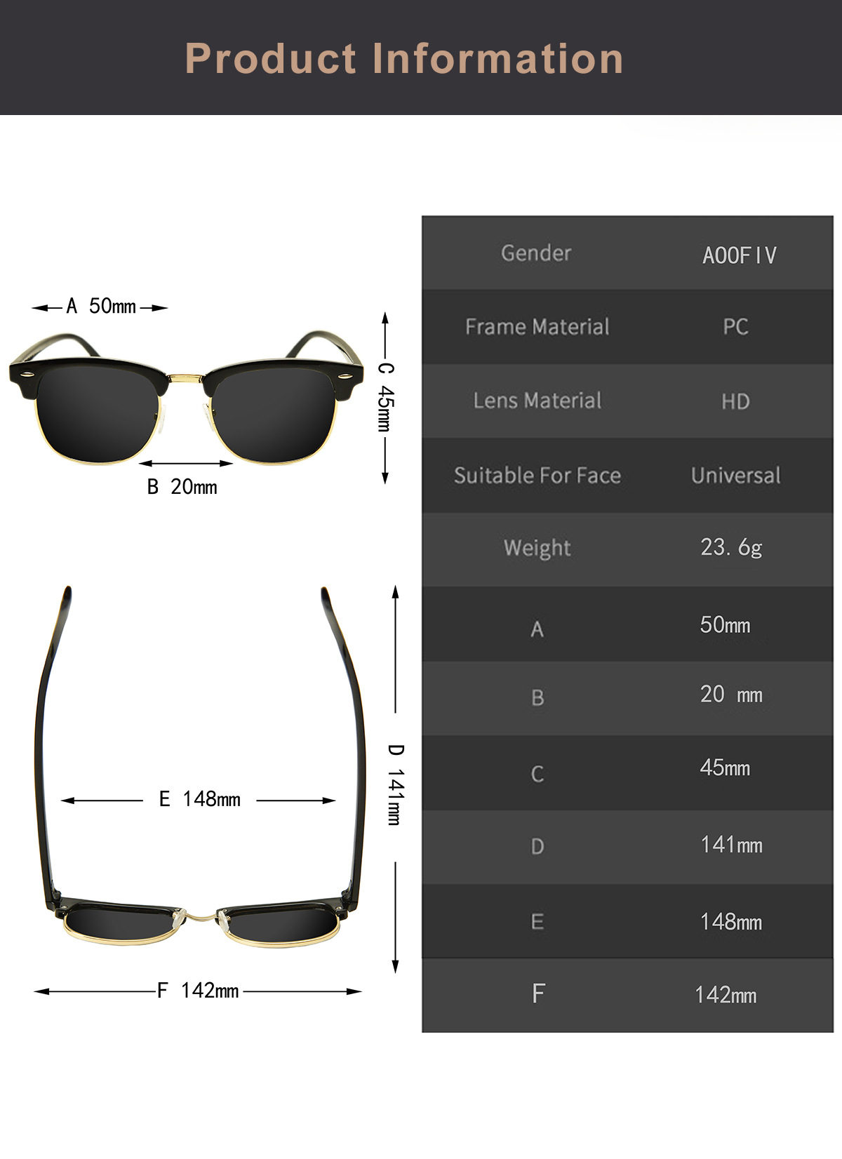 Streetwear Solid Color Tac Oval Frame Full Frame Men's Sunglasses display picture 5