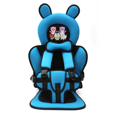 Other Automotive Interior Supplies — Children's High Chair Dining - blue-and-black-cartoon-upgrade