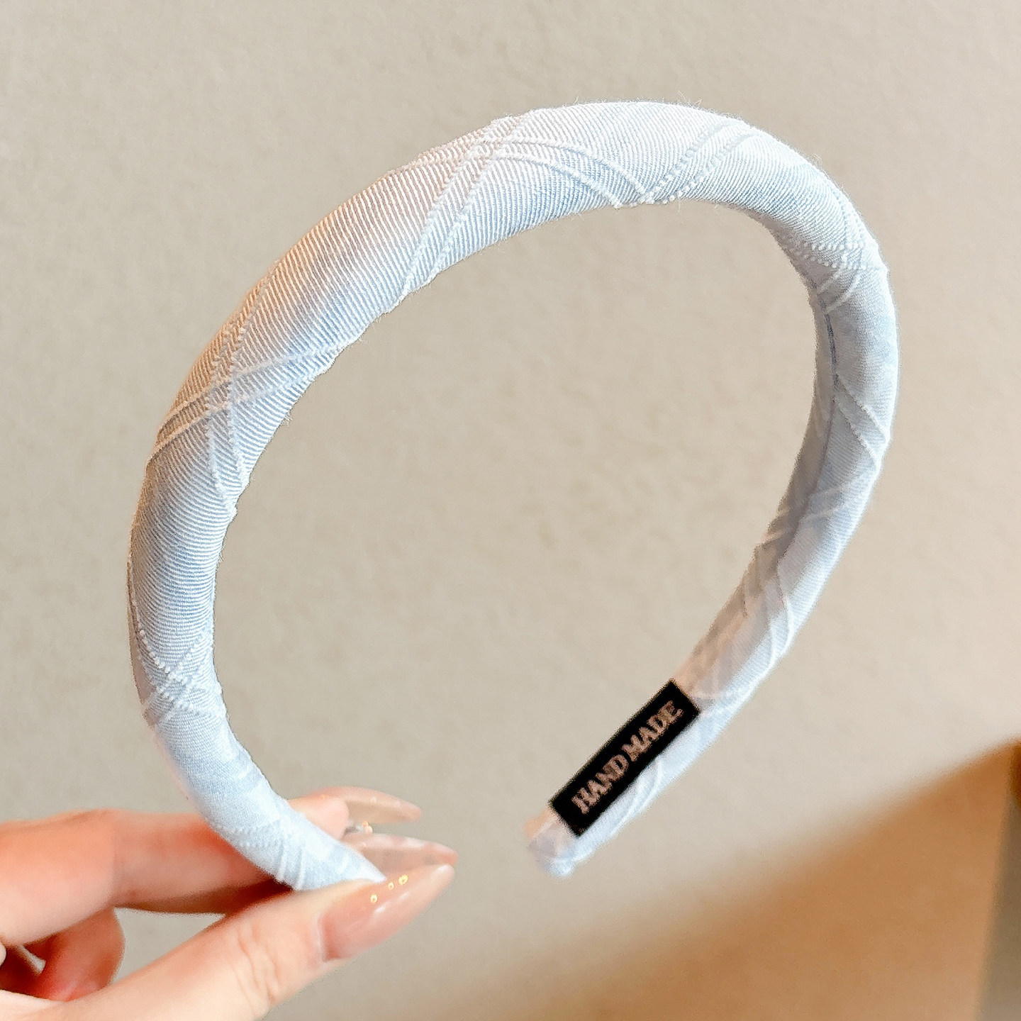 Diadema alta para mujer, nueva colección 2026, accesorio para el cabello estilo Chanel francés, elegante banda ancha para el cabello.