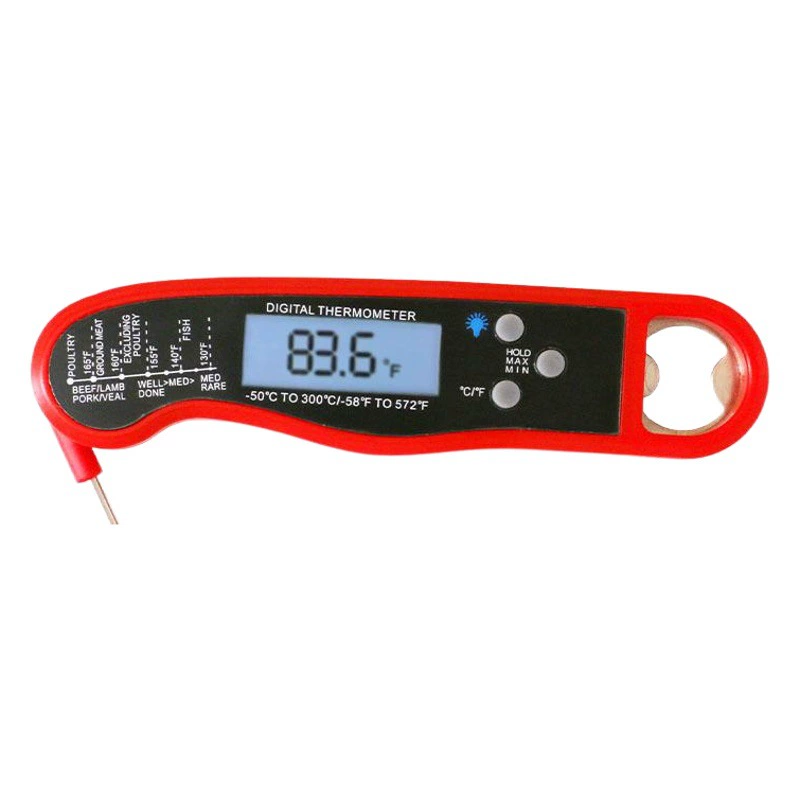 Пищевой термометр оптом барбекю Мясо термометр зонд Духовка Термометр складной термометр бытовой