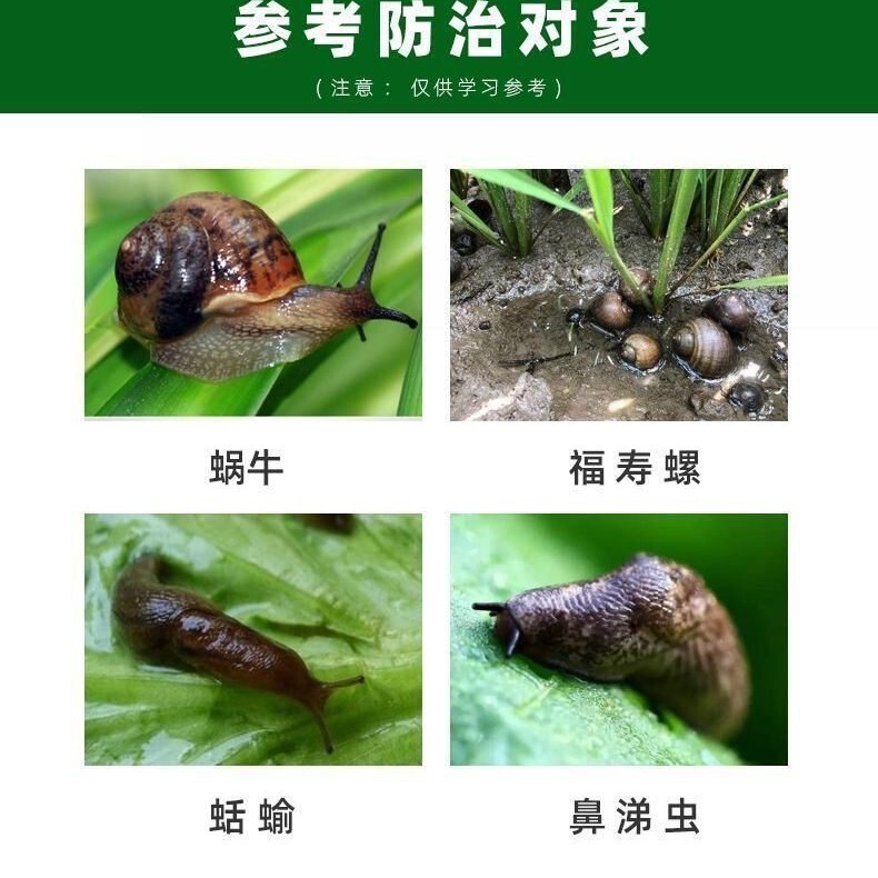 蜗螺净庭院蜗牛鼻涕虫果树蛞蝓福寿螺蔬菜农田增效助剂花卉通用型|undefined