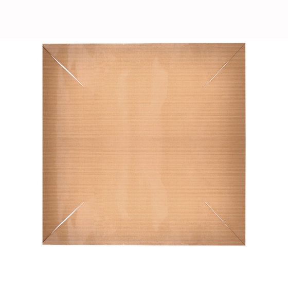 Non-stick oil cloth high temperature resistant square hem ancient early cake release paper pad 6 inch 8 inch baking tarpaulin