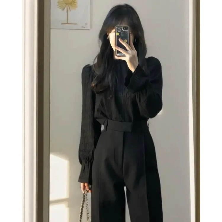 Весенний и осенний костюм женский 2025 новый крутой