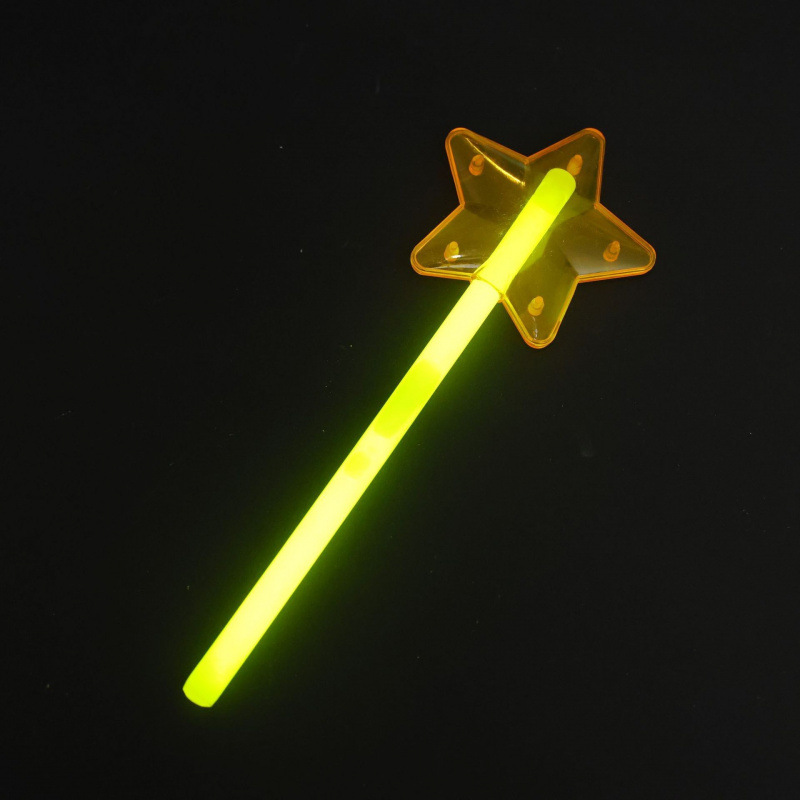 荧光星星五角星荧光棒演唱会晚会舞会圣诞节促销礼品赠品玩具厂家