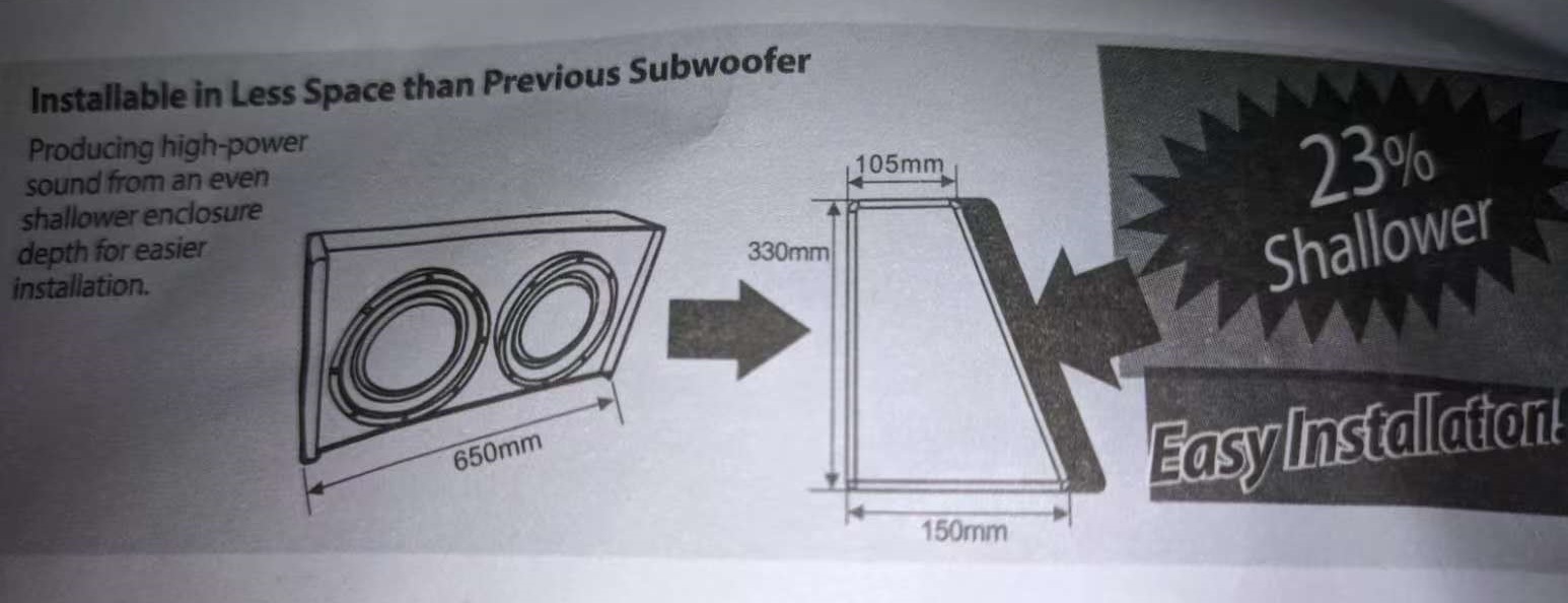 New Model 10inch Dual-Speaker Car Audio 12V Car Subwoofer High-Power Class D Digital Amplifier Active Without External Power Supply