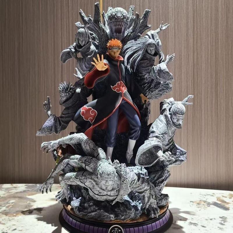 Naruto Figure CS Pain Akatsuki Organization Pain GK Resonance Figure Trendy Toy Ornament Statue Model Gift