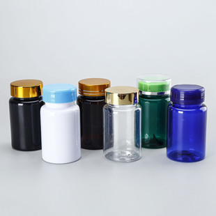 �����ơ��ܷ�Ƭ��ƿPET100ml�S���؏V��ƿ����p�Ӳ��w����Ʒƿ
