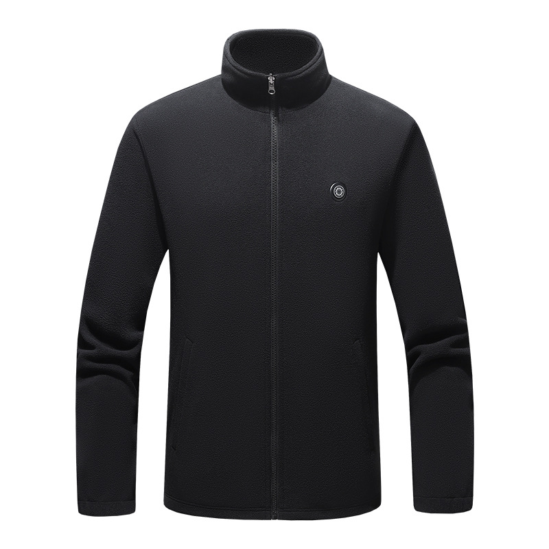 Nuevo abrigo de calefacción inteligente de gran tamaño de control único de nueve zonas de invierno caliente para hombres y mujeres chaqueta de calefacción eléctrica de terciopelo