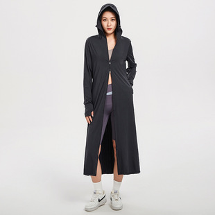 Long Sun Protection Clothing Gauze Fairy Long Cloud Robe Long Sun Protection Clothing with Removable Brim Full Body Protection Outdoor Style