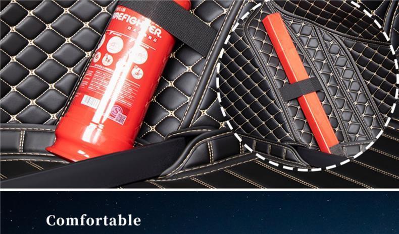 Beijing Hyundai Tucson L trunk mat, full coverage for new and old 15-24 models, Tucson L trunk mat, car accessories