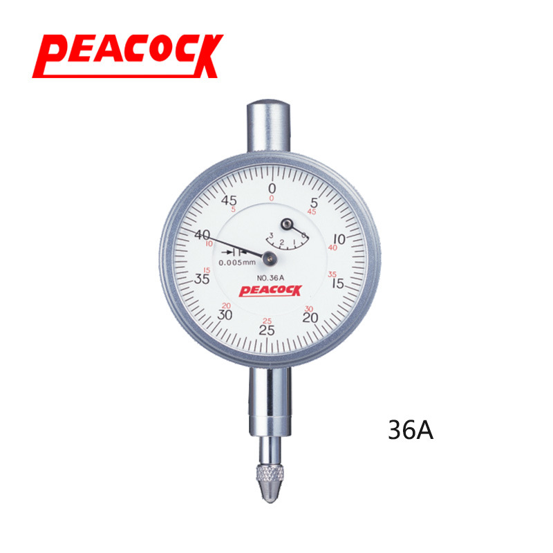 PEACOCK孔雀0.005mm便携式指针式量表指示表36A