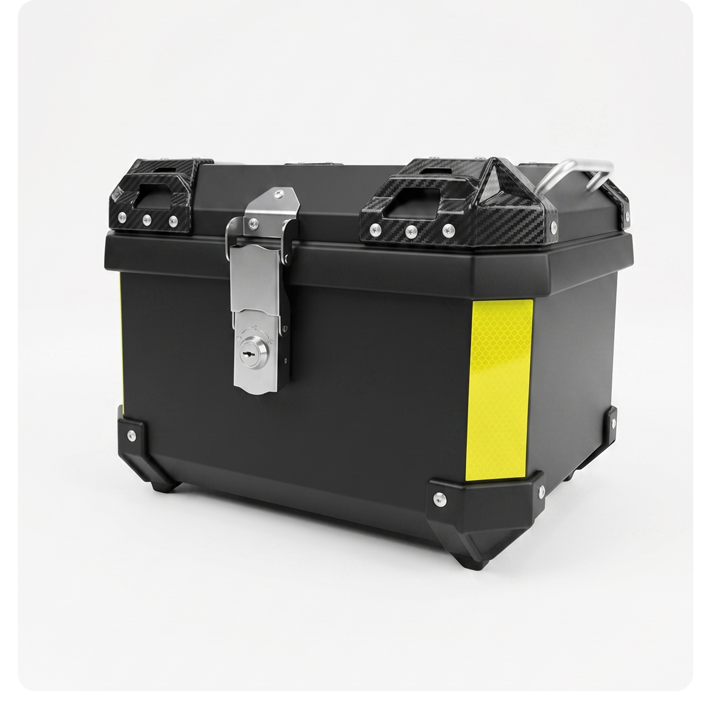 Motorcycle trunk storage box, non-aluminum alloy box, large-capacity motorcycle trunk, storage box for electric bike rear trunk