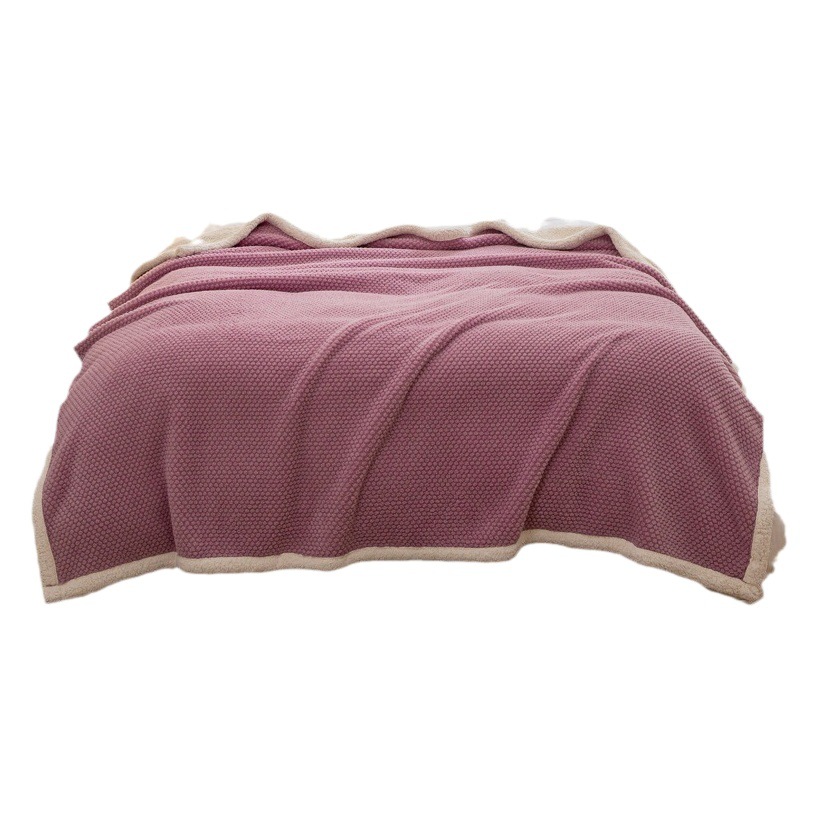 アメリカのレトロなバラの羊毛の絨毯の布団は厚くて暖かいです。