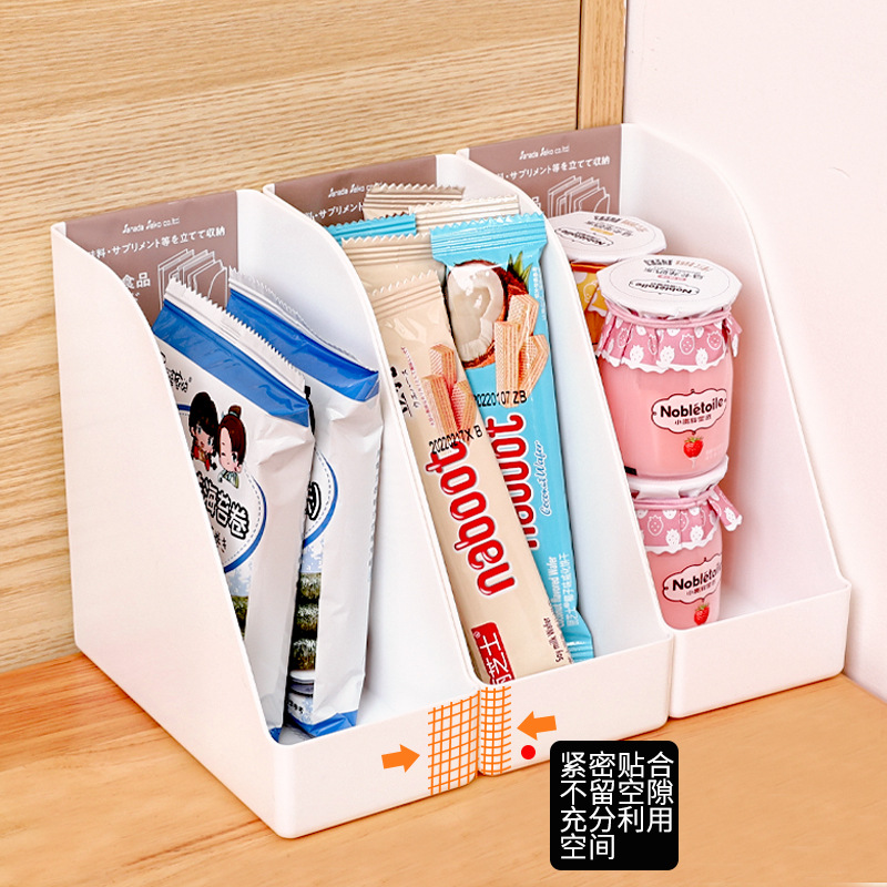 SANADA日本袋子裝食品等收納架 家用多功能桌面整理置物架