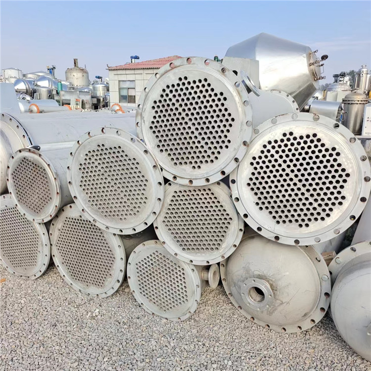 出售各种型号冷凝器 全新不锈钢石墨冷凝器 二手化工冷凝器