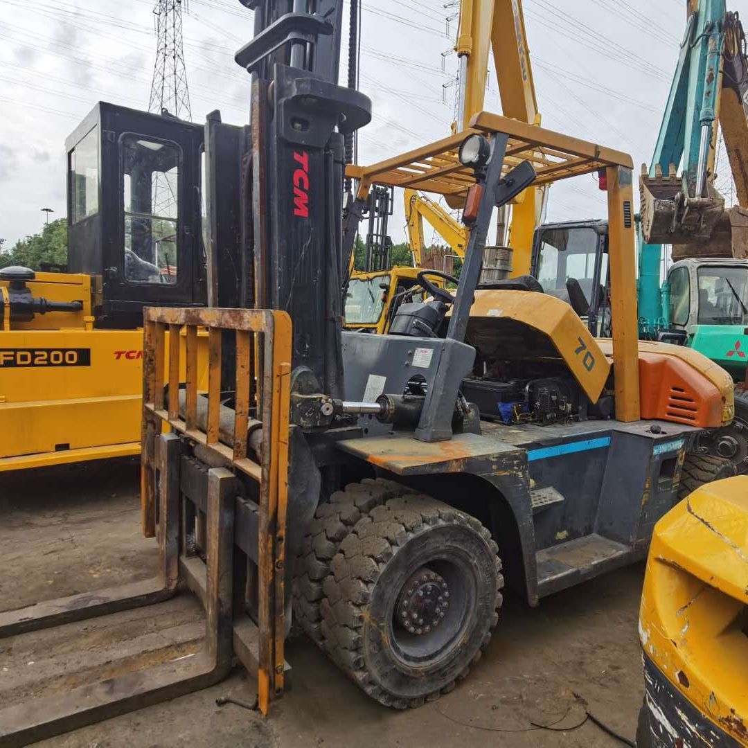 上海现货高品质二手TCM7吨叉车 原装原漆柴油叉车