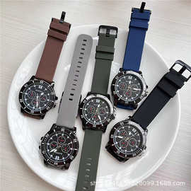 气质时尚新品百搭男士手表女款式潮流大表盘韩版简约学生腕表