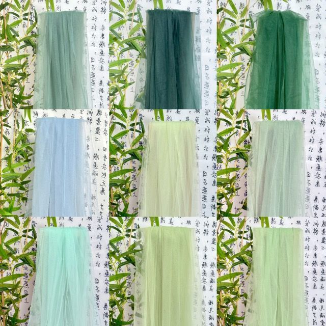 Spring Aesthetic New Product: Green Mesh Fabric, Soft Tulle Background Veil, Soft Dense Mesh, Transparent Wedding Dress, Solid Color Fabric Spring Aesthetic New Product: Green Mesh Fabric, Soft Tulle Background Veil, Soft Dense Mesh, Transparent Wedding Dress, Solid Color Fabric