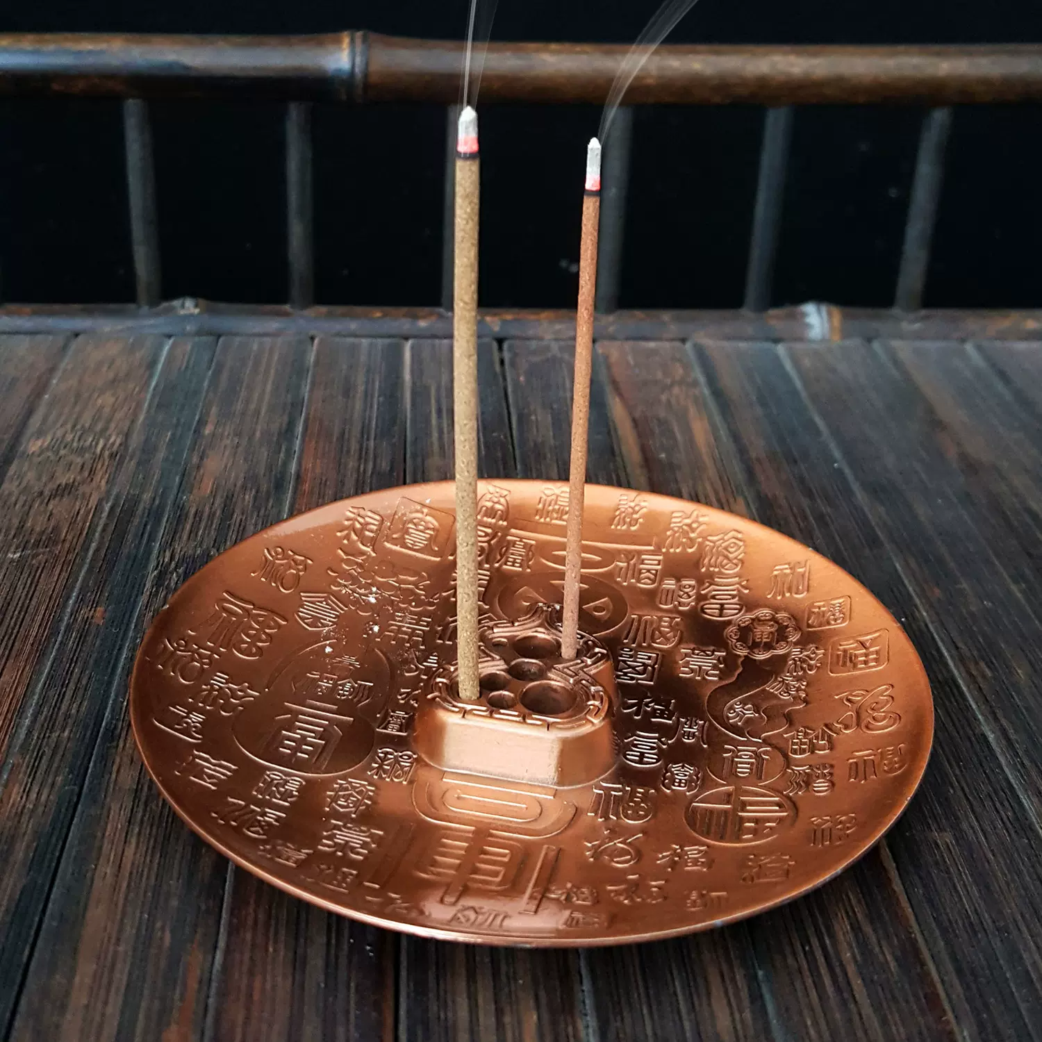 百福葫芦线香炉托盘香架香插多孔线香香座坐支架香炉香炉茶道配件