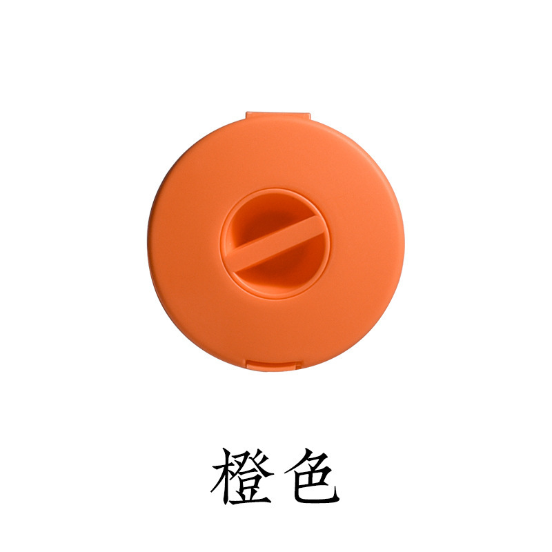 Pequeño portátil redonda giratoria cable de datos organización caja de almacenamiento teléfono móvil cable de carga Winder