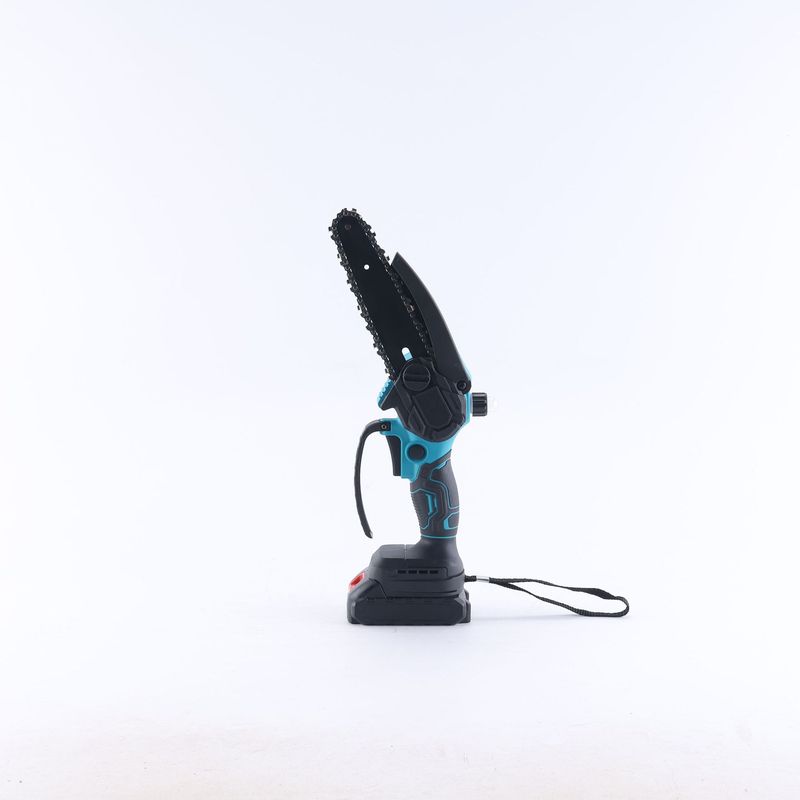 国境を越えた多機能 6inch 電気チェーンソー家庭用リチウム電動のこぎり庭木工ミニ剪定鋸ハイパワーより伐採鋸|undefined