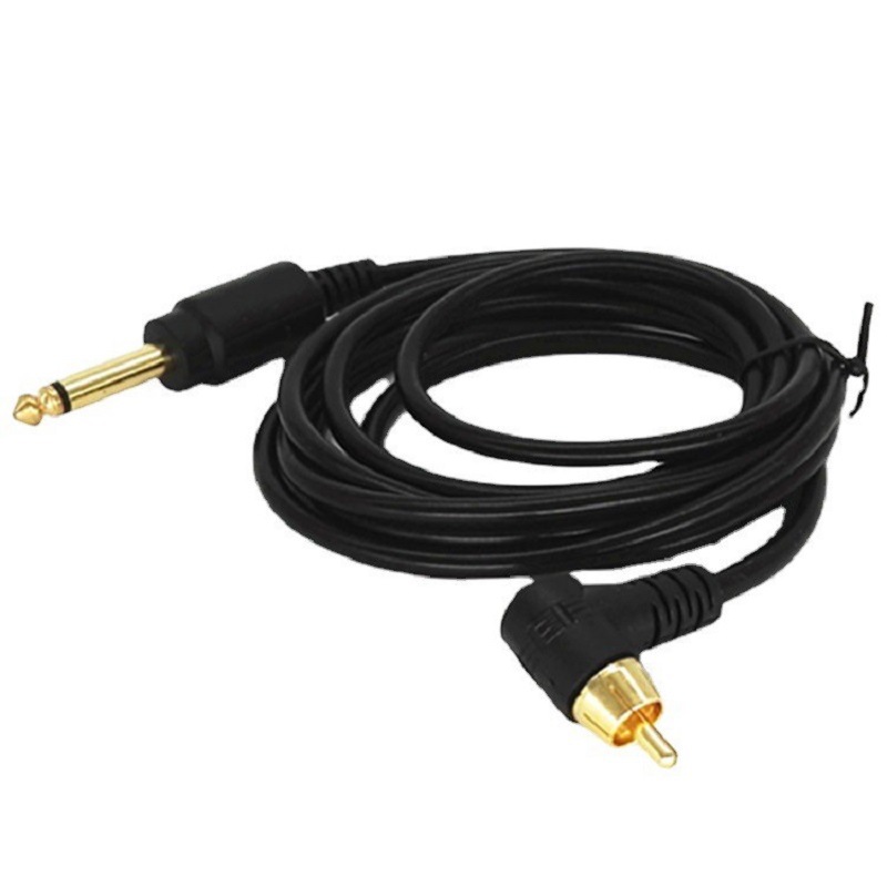 ��ɫ��ͷ������ֱͷRCA�߱������������ϸ����ֱ��4.5mm��2m����