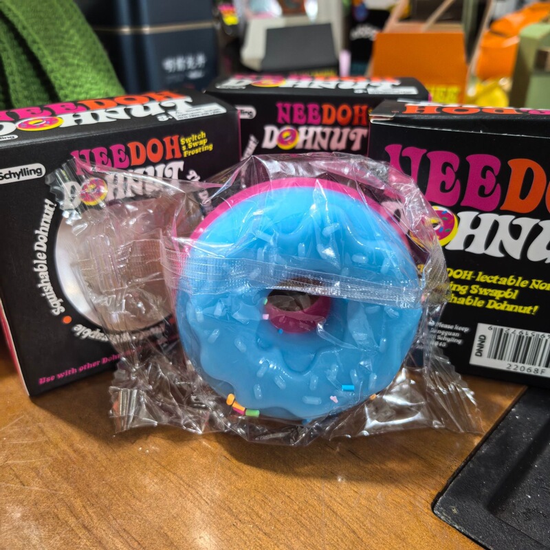 Cross-Border Needoh Dippin Donut Prank Squishy Maltose Rebound Stress Relief Toy