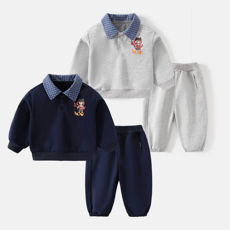 Baby Suits for Boys and Girls, Spring & Fall Clothing, Nezha Unique Infant and Toddler New Sweatshirts, Polo Shirts, Children's Clothes