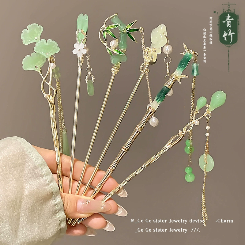 Новая китайская бамбуковая кисточка с кисточками