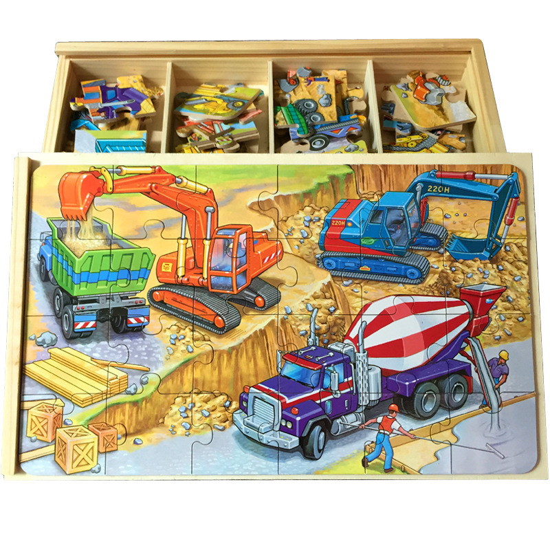 Ayudas didácticas Montessori para niños de acción fina formación kindergarten forma tablero cognitivo educación temprana juguetes educativos