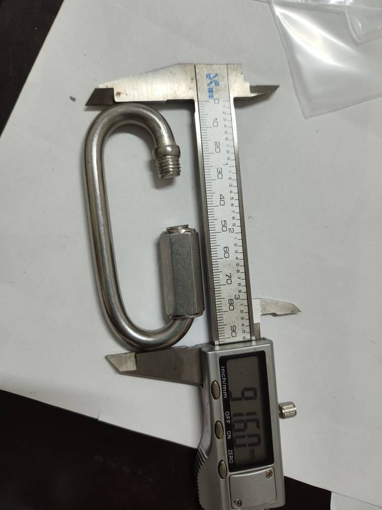 不锈钢304快速连接环M8加长型带配件扣钩极速发货